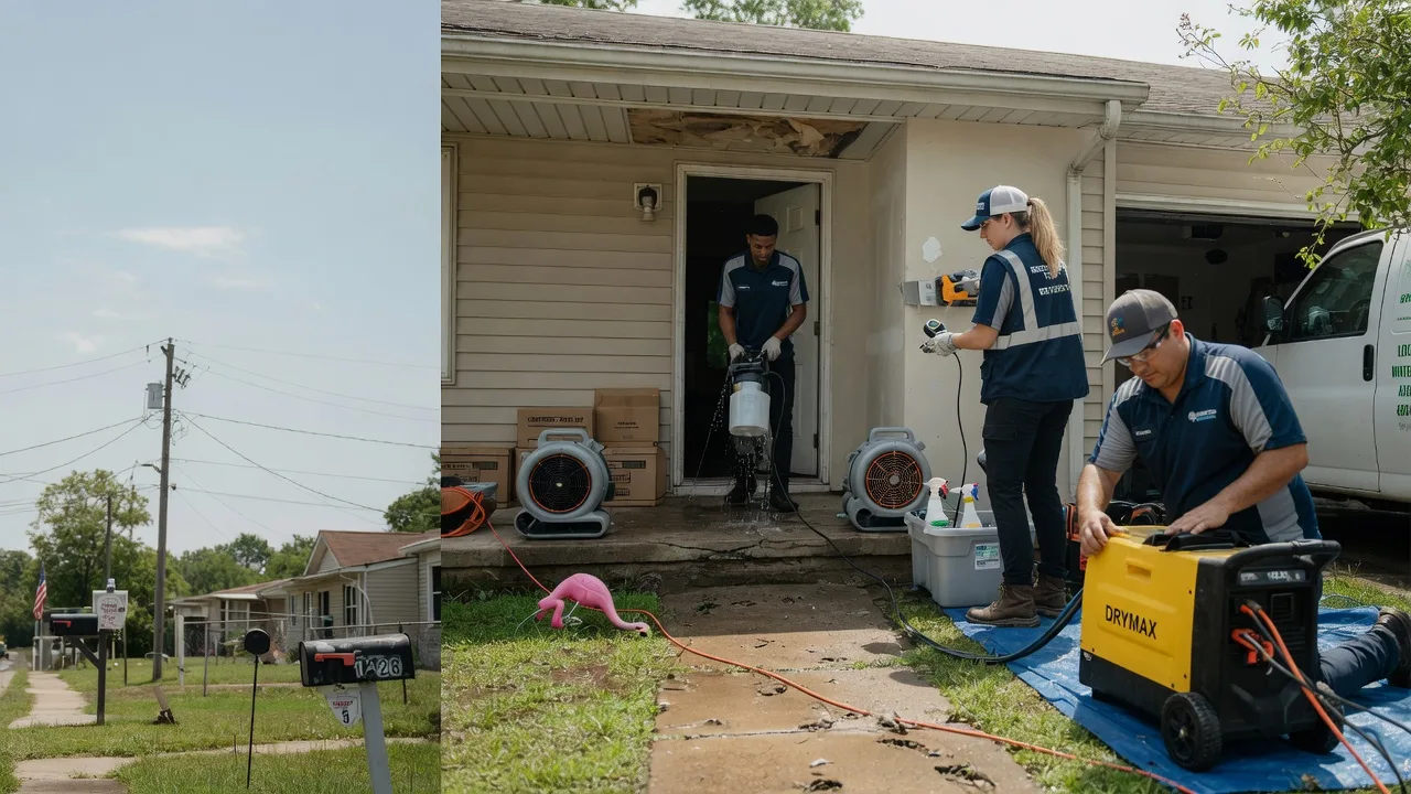 Storm Damage Water Removal in Danevang, TX near me
